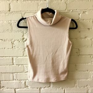 Vintage Mockneck Cropped tank